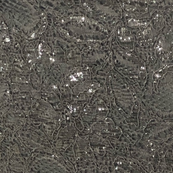 H&M black lace with metallic thread mini - Picture 5 of 8